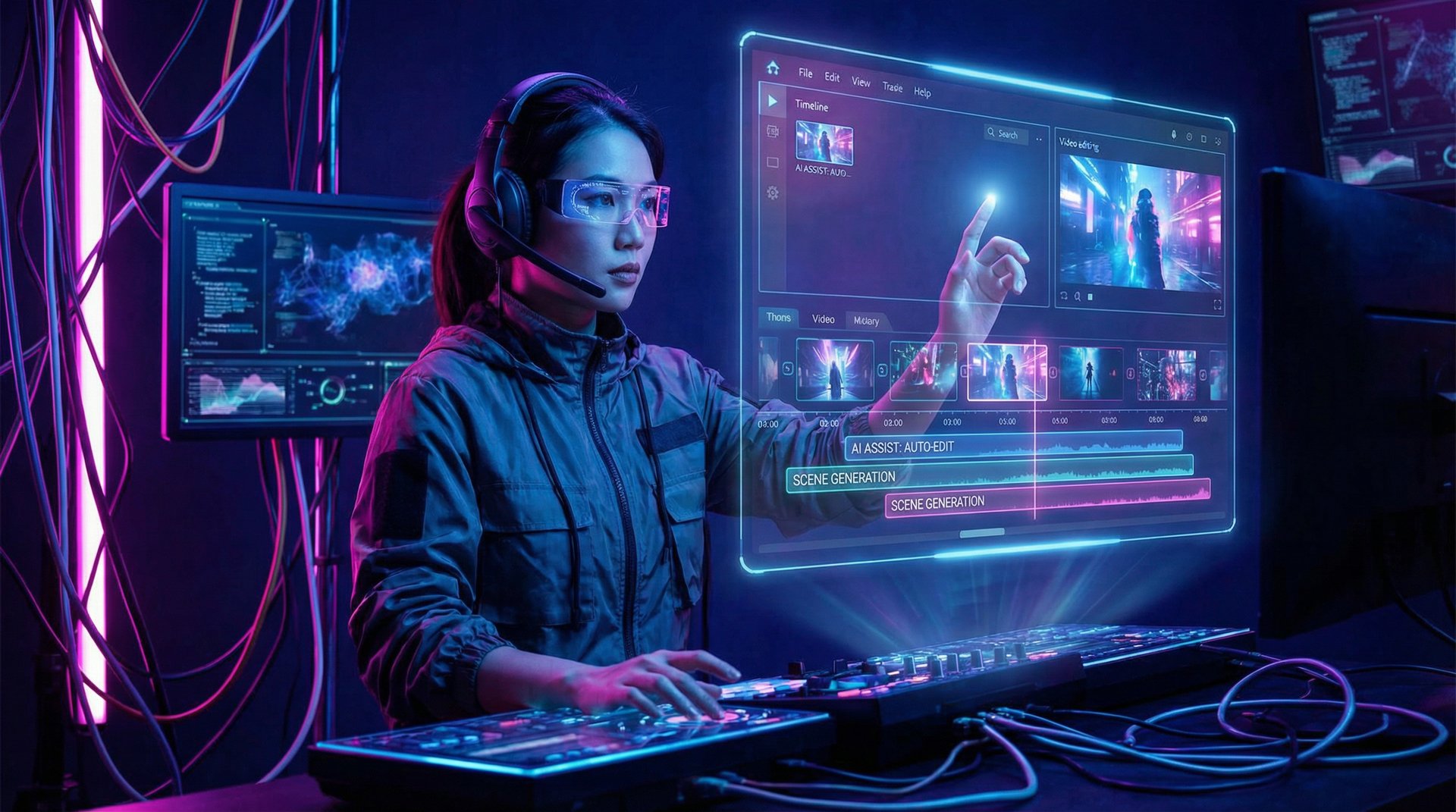 国产自拍 AI视频剪辑教程视频